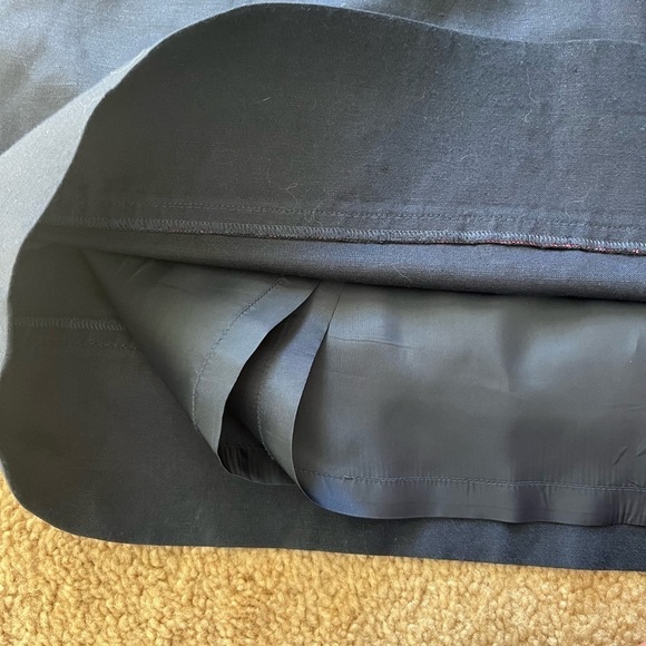 Eliza J Sleeveless Navy with Pink Piping Dress Size 4 - Picture 9 of 9